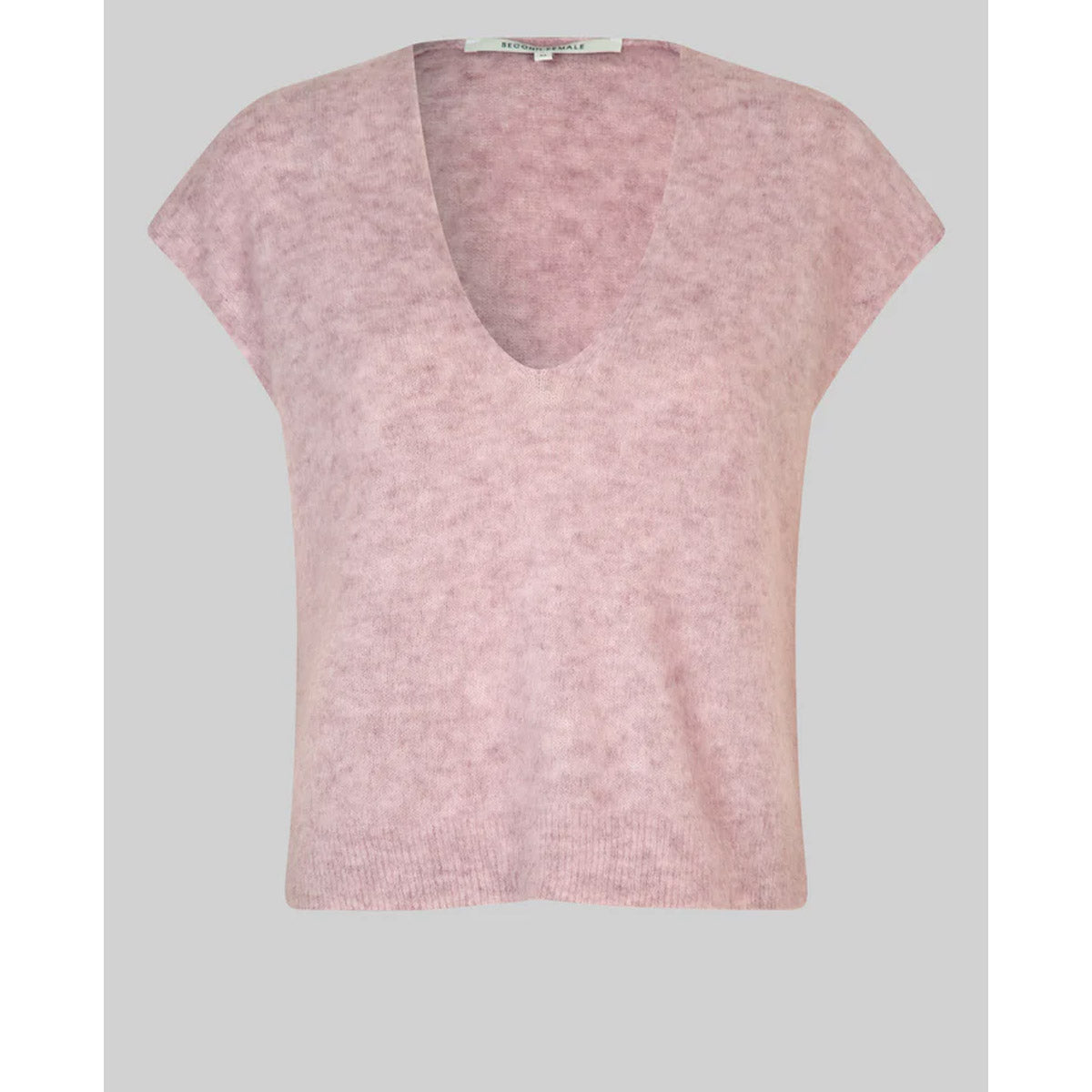 Second Female Camyrn knit vest - sepia rose