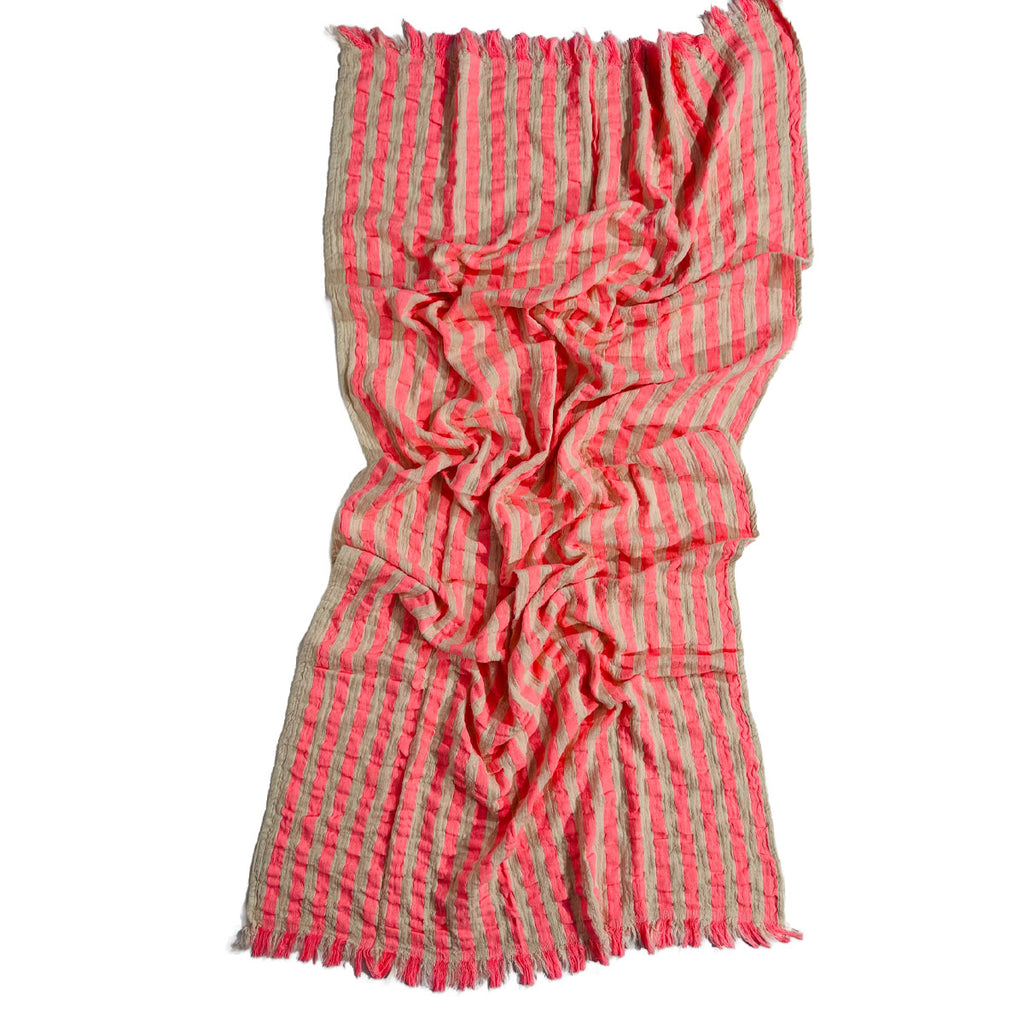 Sundown - Atomic Pink Beach Towel - Collector Store Sydney
