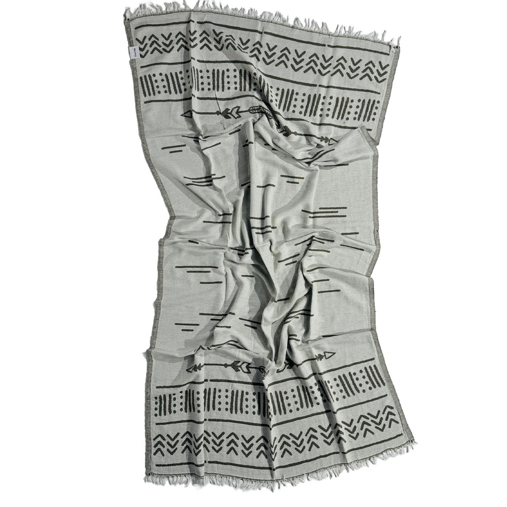 Las Palmas - Sage Brush Beach Towel - Collector Store Sydney