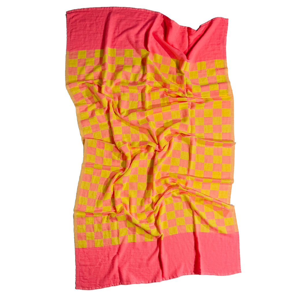 Poolside - Acid Flamingo Beach Towel - Collector Store Sydney