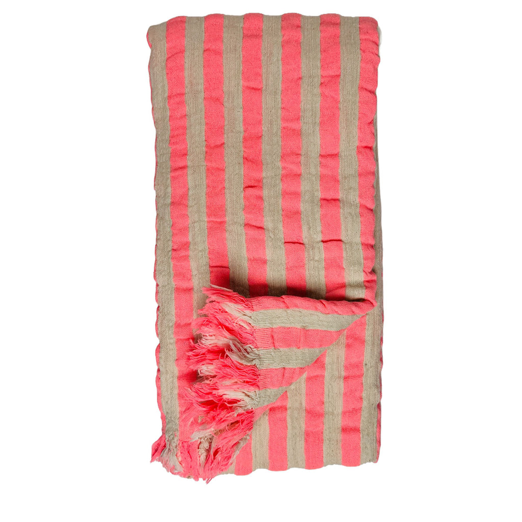 Sundown - Atomic Pink Beach Towel - Collector Store Sydney