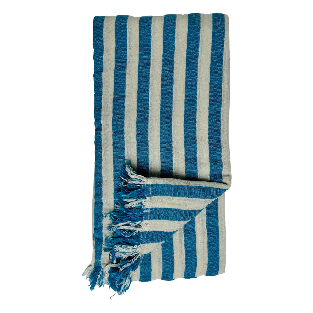Sundown - Cabana Blue Beach Towel - Collector Store Sydney