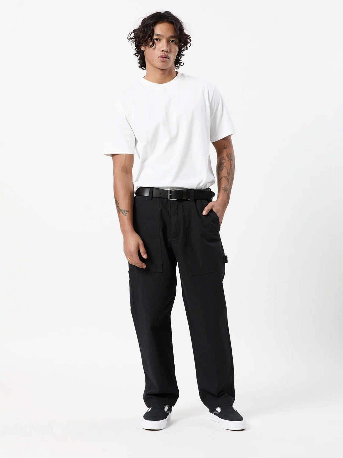 Mr Simple Carpenter Pant - Vintage Black