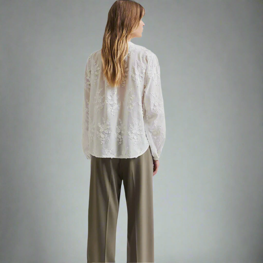 Second Female Cotton Cavan Shirt - White - Collector Store