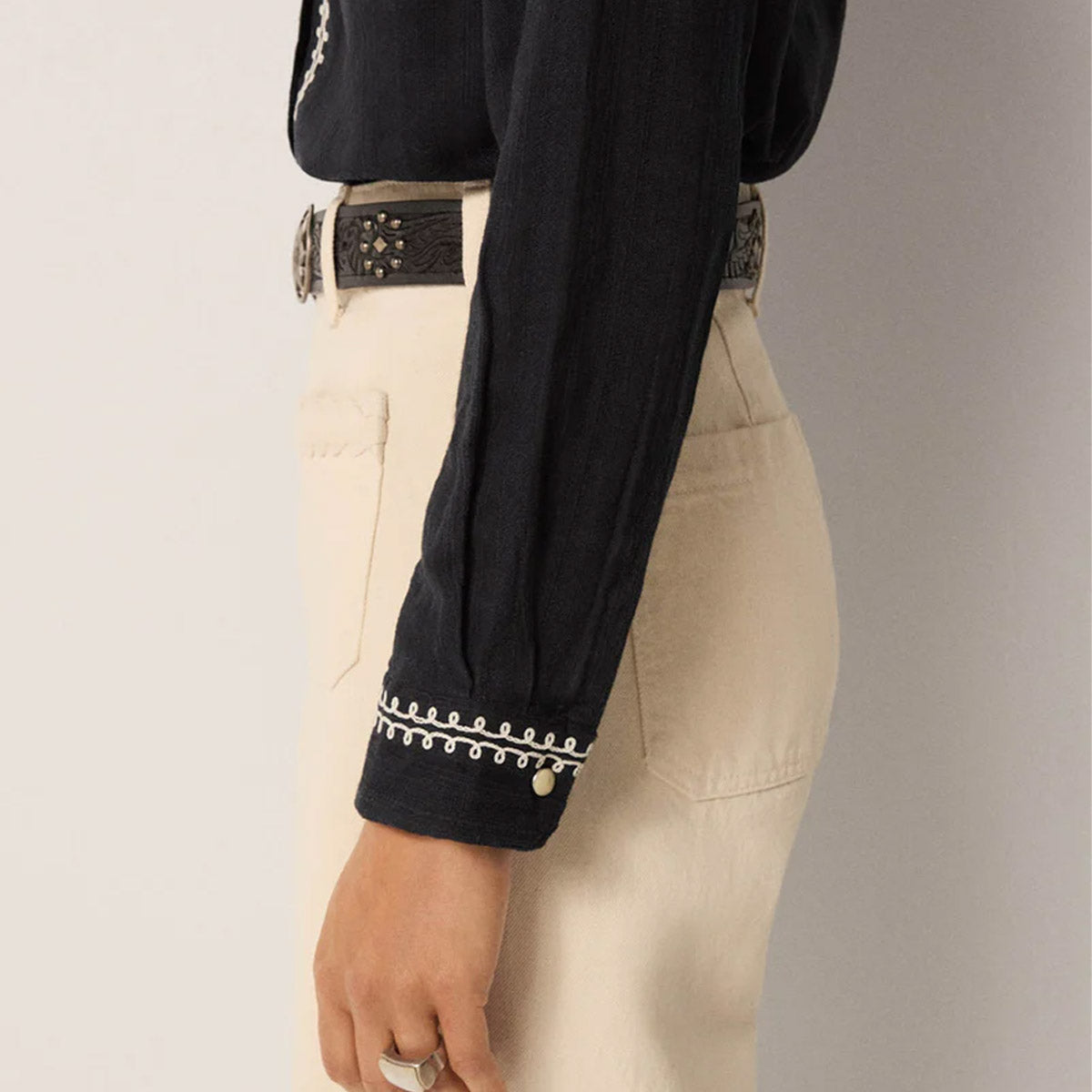 Maison Hotel - Charro Noir Blouse - Collector Store Sydney