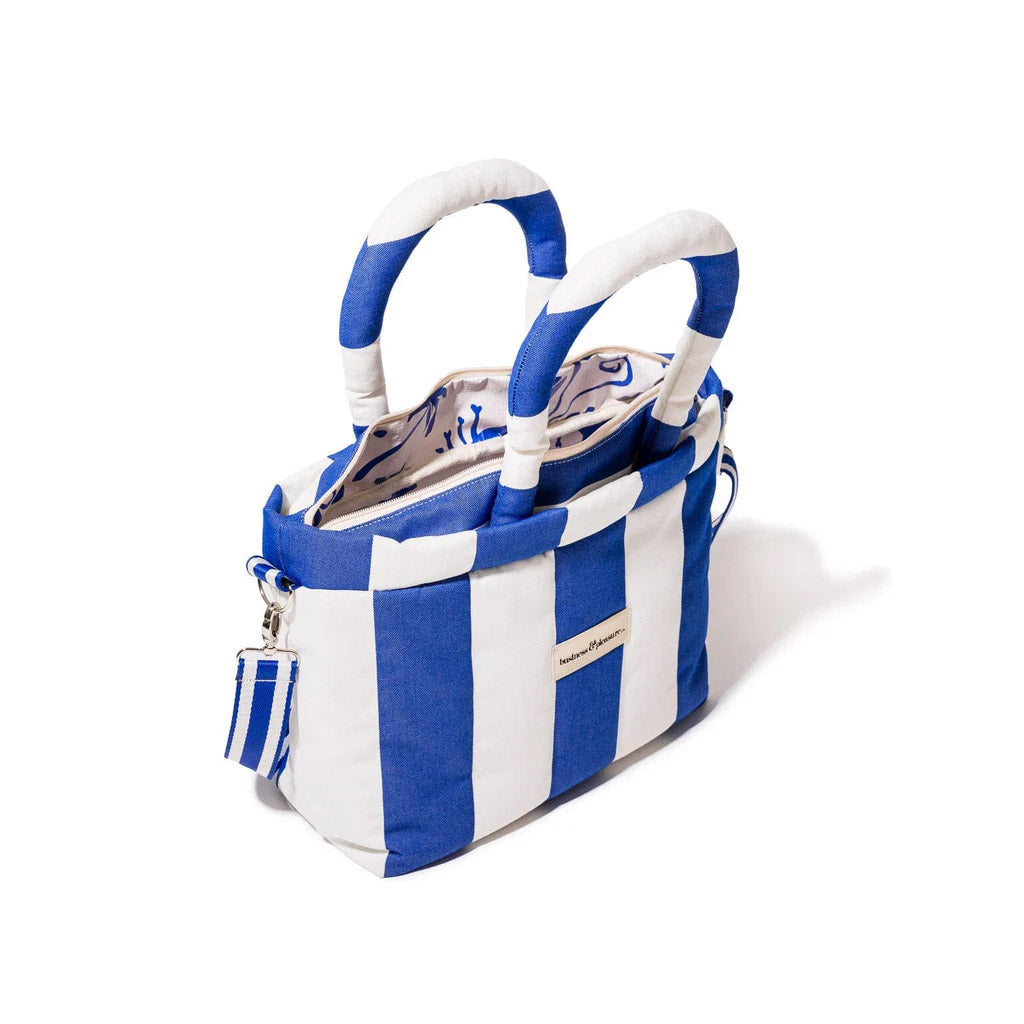 CLOUD COOLER TOTE BAG - CREW MEDITERRAN EAN BLUE STRIPE - Collector Store