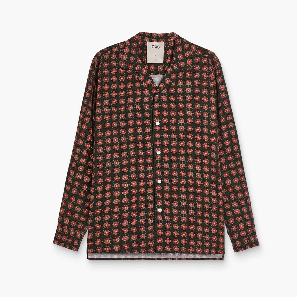 OAS Coffe Lumo Viscose LS Shirt - Collector Store Sydney