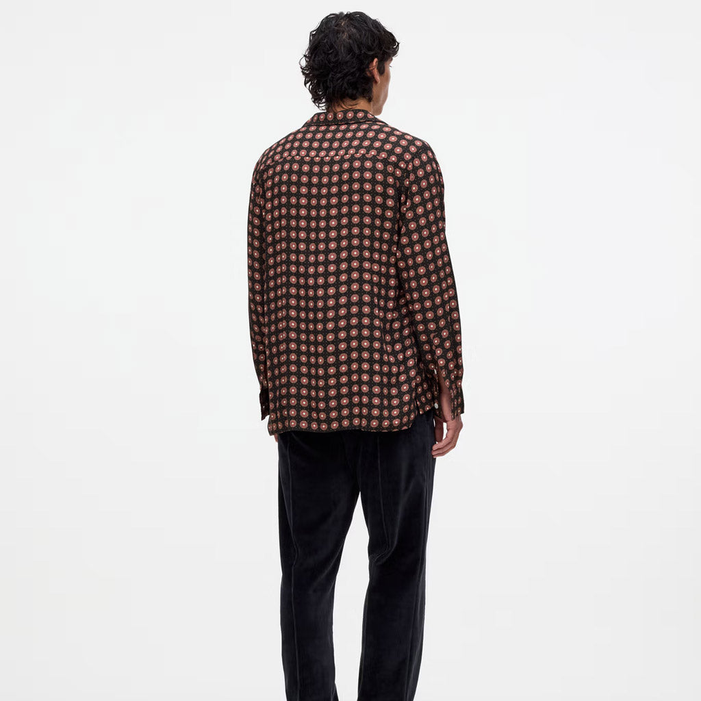 OAS Coffe Lumo Viscose LS Shirt - Collector Store Sydney