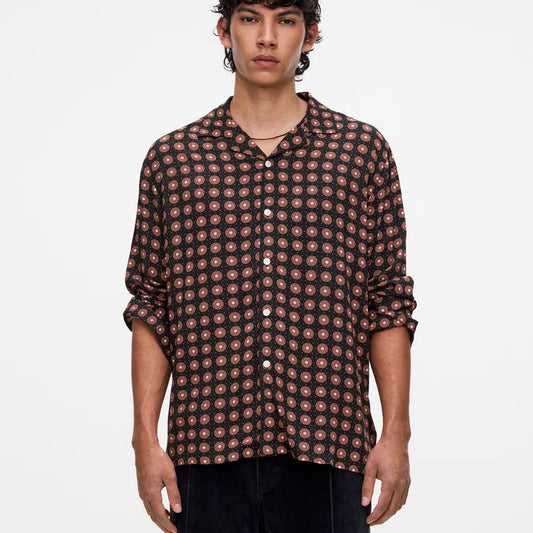 OAS Coffe Lumo Viscose LS Shirt - Collector Store Sydney