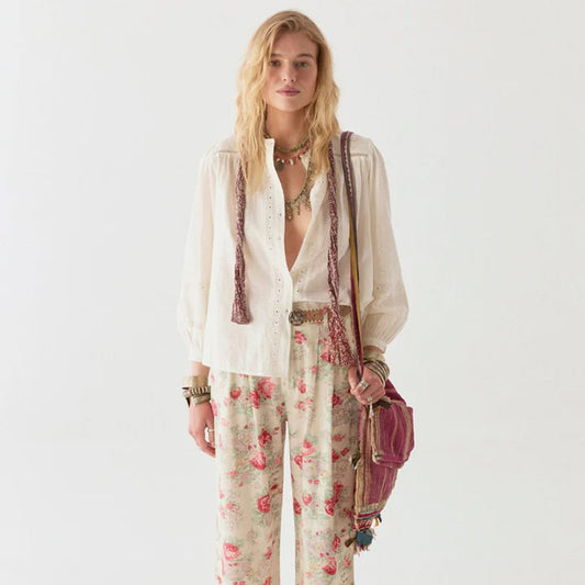 Maison Hotel : COLETTE BLOUSE - Mosaique - Collector Store