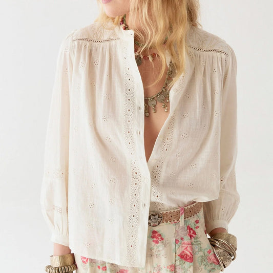 Maison Hotel : COLETTE BLOUSE - Mosaique - Collector Store