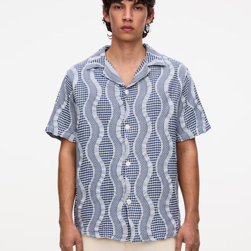 OAS Como Cuba Waffle Shirt - Collector Store Sydney