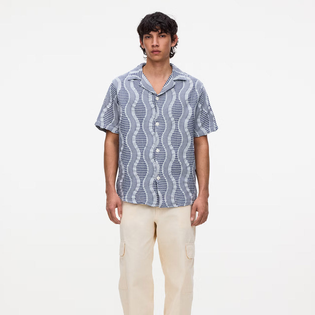 OAS Como Cuba Waffle Shirt - Collector Store Sydney