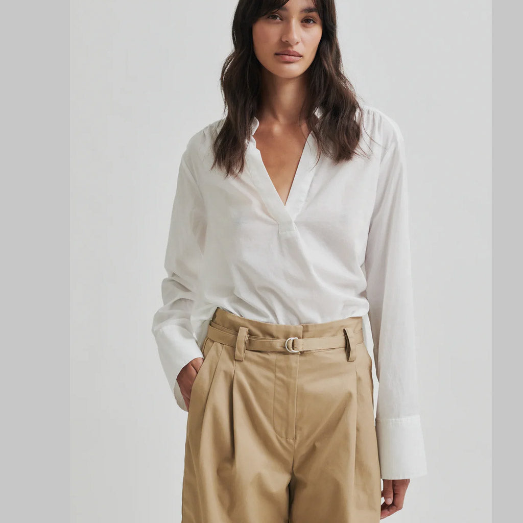 Second Female - Crispie Pleat Front Shorts - Pure Cashmere - Collector Store Sydney