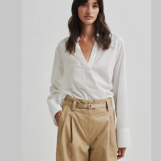 Second Female - Crispie Pleat Front Shorts - Pure Cashmere - Collector Store Sydney