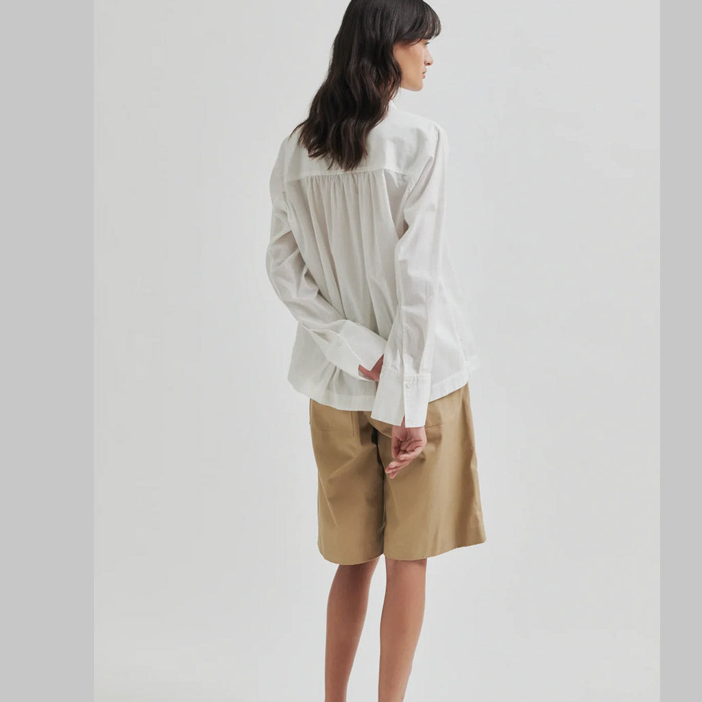 Second Female - Crispie Pleat Front Shorts - Pure Cashmere - Collector Store Sydney
