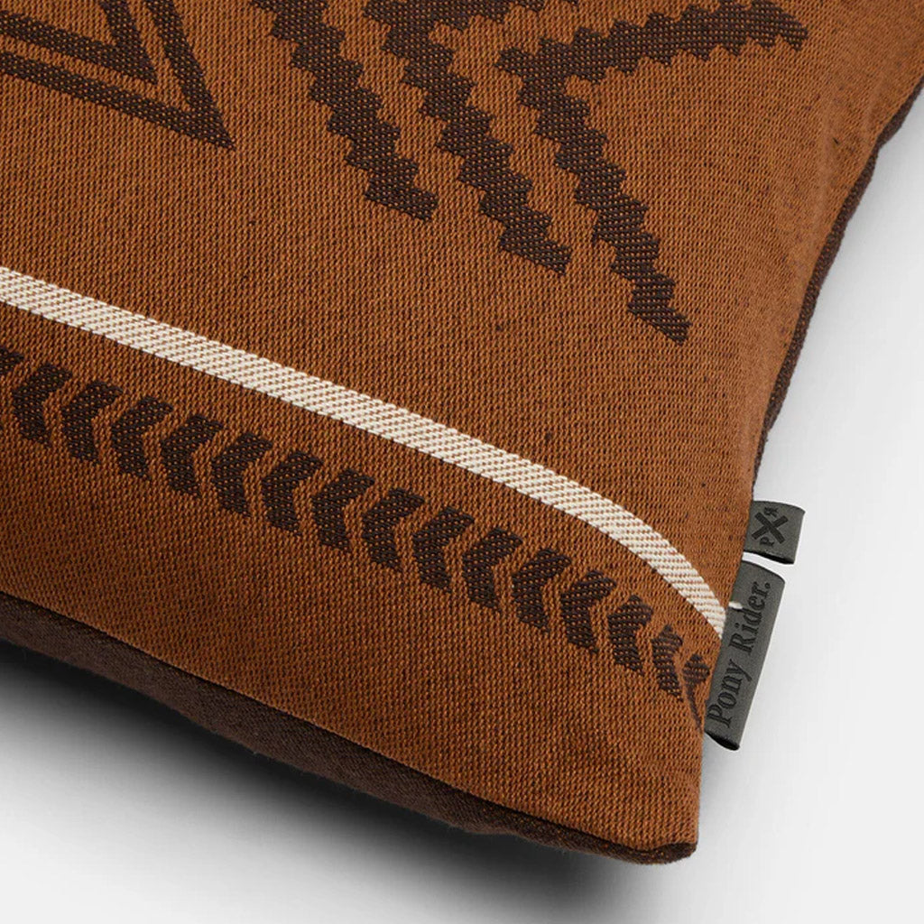 Pony Rider Seeker Cushion Cover | Coffee 55 x 35 - Collector Store