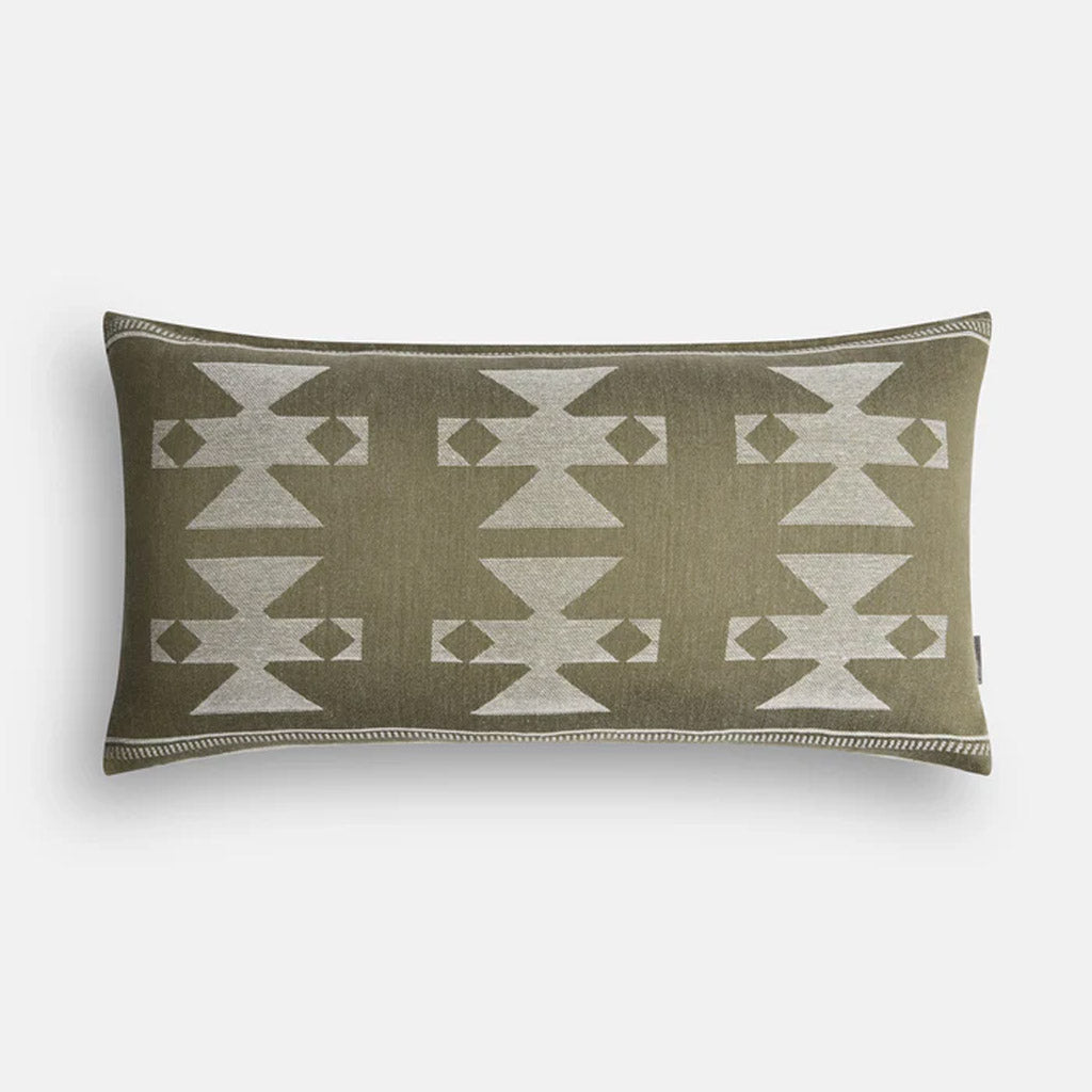 Pony Rider |  Forest Trail Cushion | Dark Olive 85x45