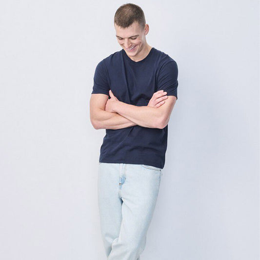 American Vintage Mens Decatur Tee - CAVIAR - Collector Store