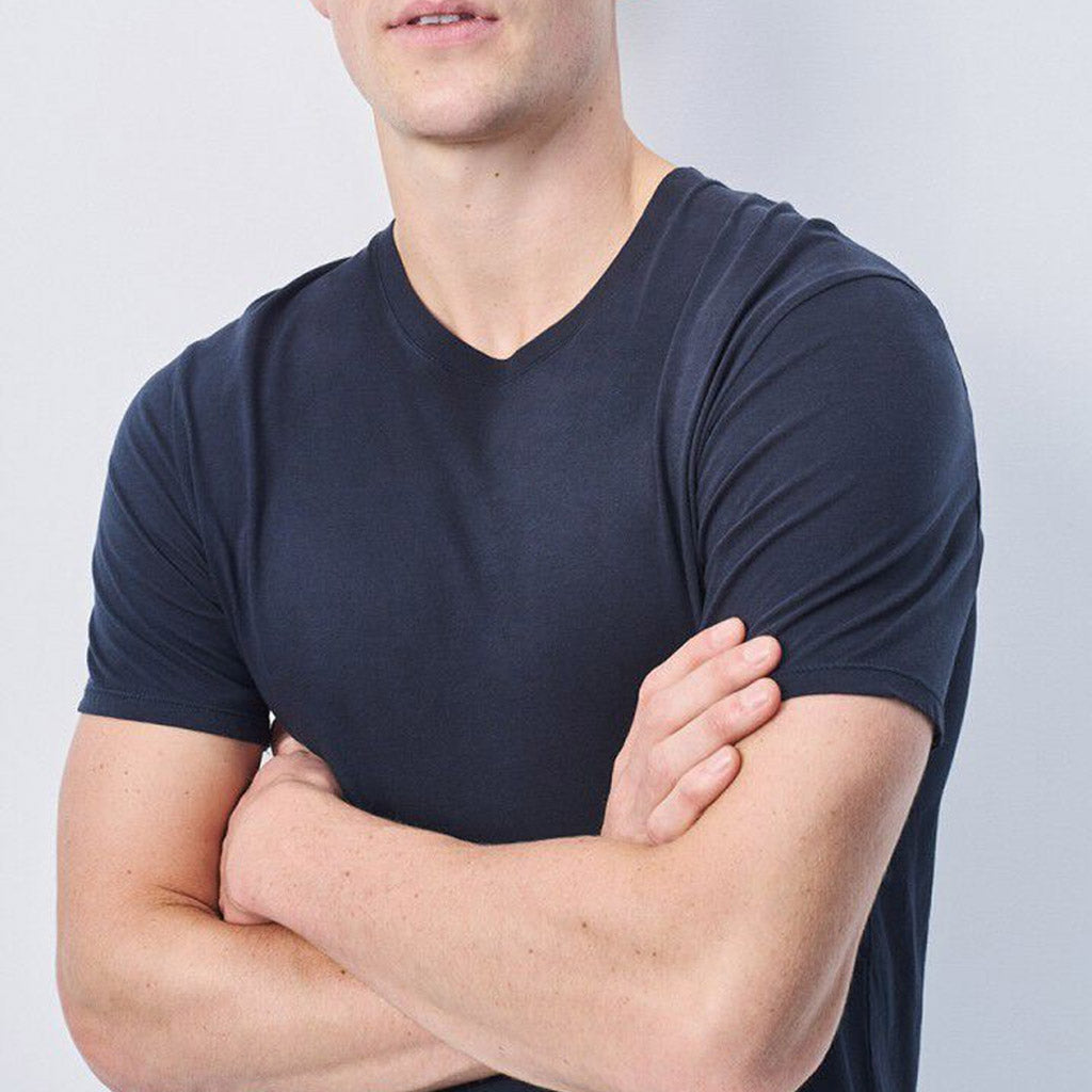 American Vintage Mens Decatur Tee - CAVIAR - Collector Store Sydney