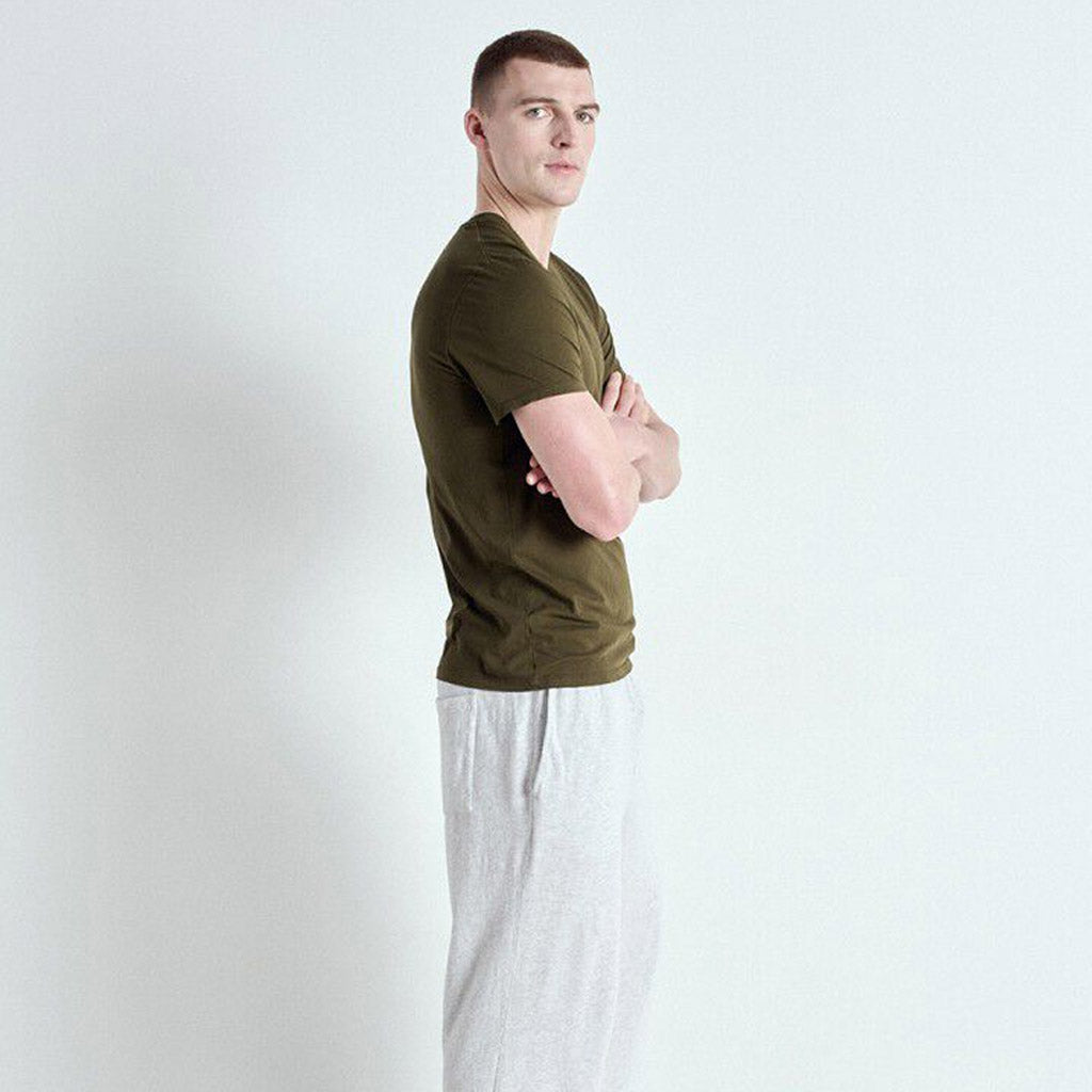 American Vintage Mens Decatur Tee - KHAKI - Collector Store Sydney
