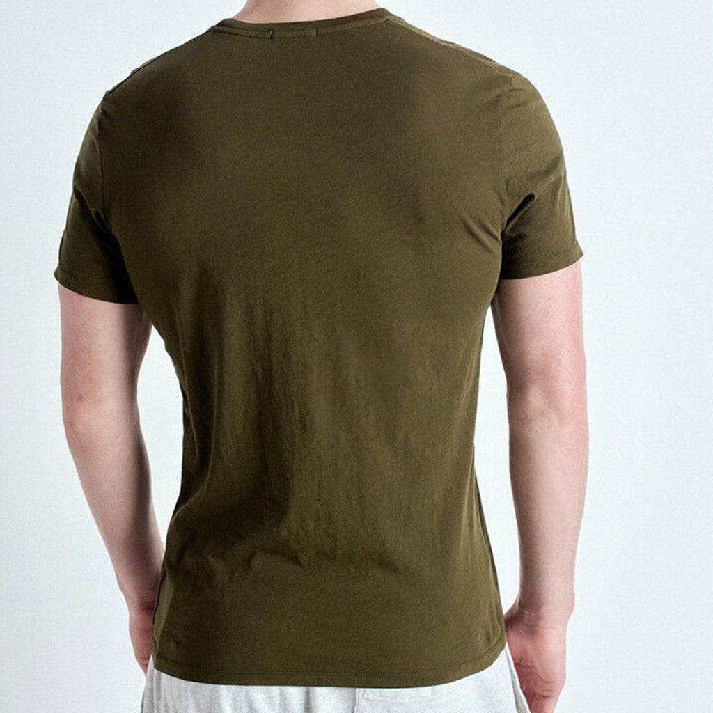 American Vintage Mens Decatur Tee - KHAKI - Collector Store Sydney