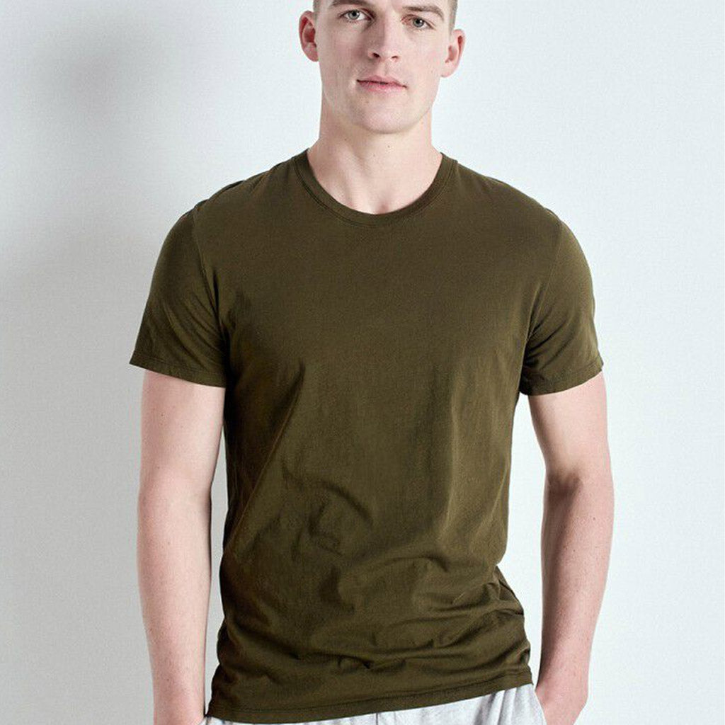 American Vintage Mens Decatur Tee - KHAKI - Collector Store Sydney
