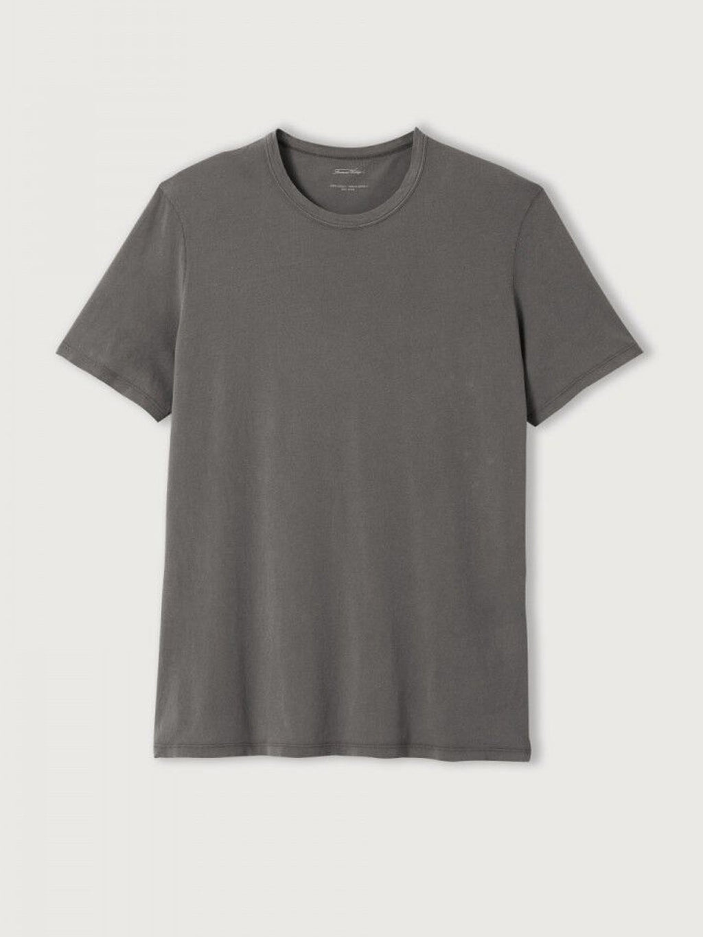 American Vintage Mens Round Neck Tee - Devon - Vintage Slate