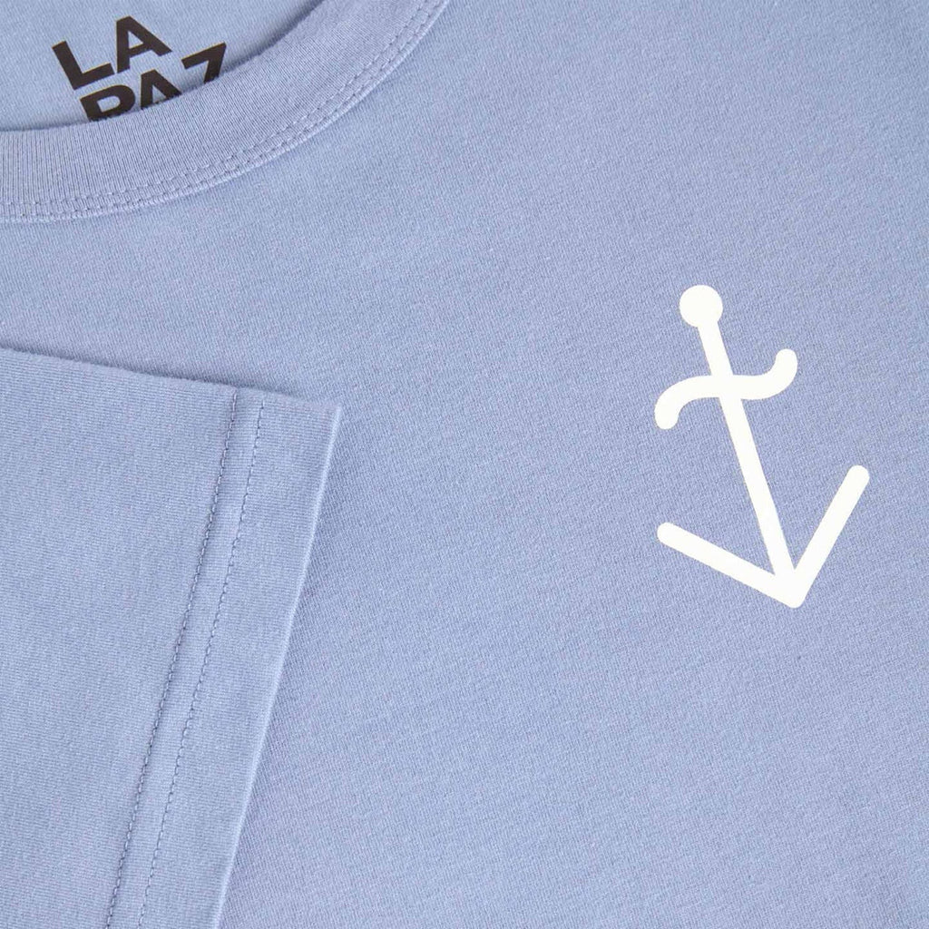 La Paz - Dantas Logo TShirt | Indigo | Off White - Collector Store Sydney