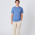 La Paz - Dantas Logo TShirt | Indigo | Off White - Collector Store Sydney