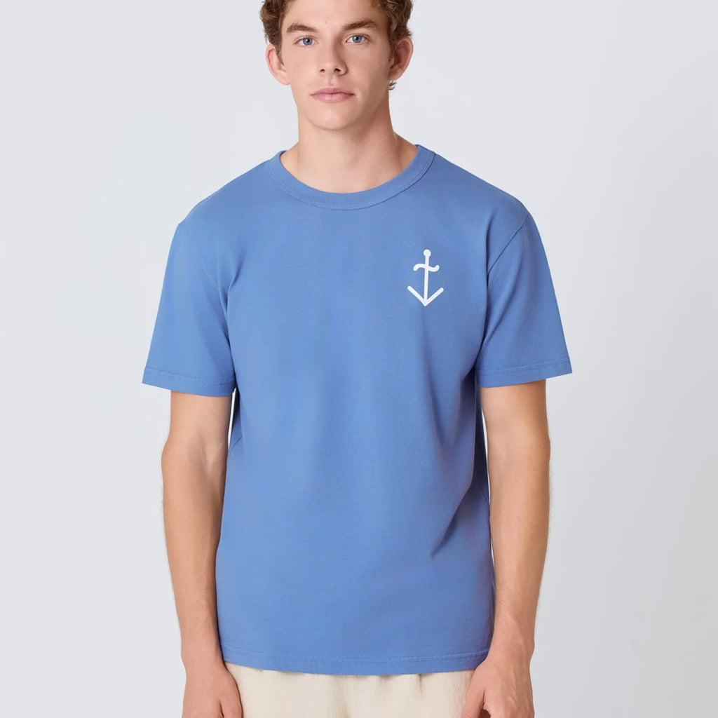 La Paz - Dantas Logo TShirt | Indigo | Off White - Collector Store Sydney