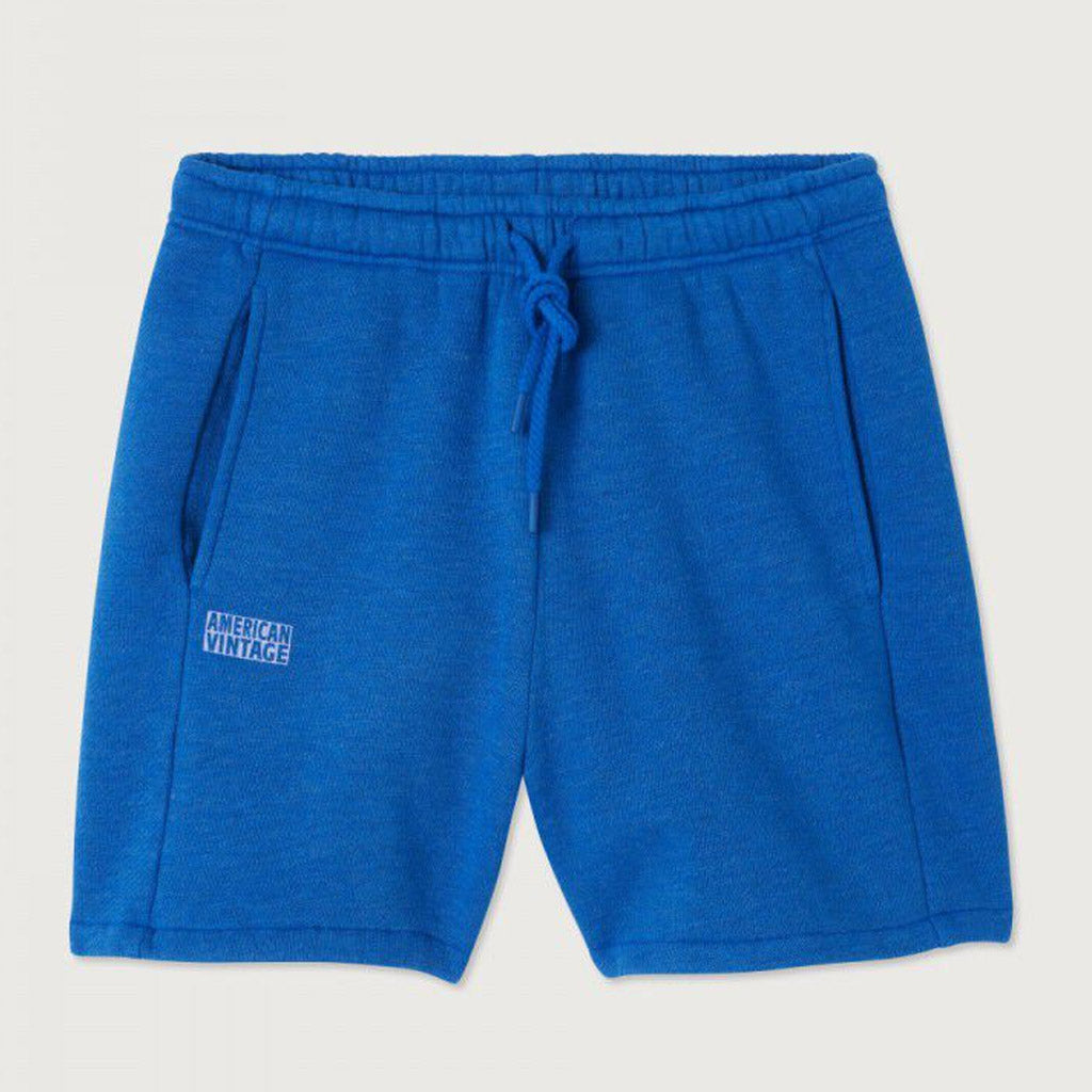 American Vintage Mens Sweat Shorts - Doven - Prussian Blue - Collector Store Sydney