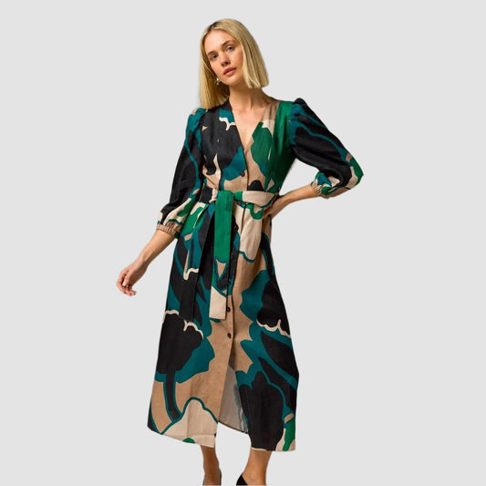 Zoe Kratzmann - Verge Dress - Organic Botanic - Collector Store