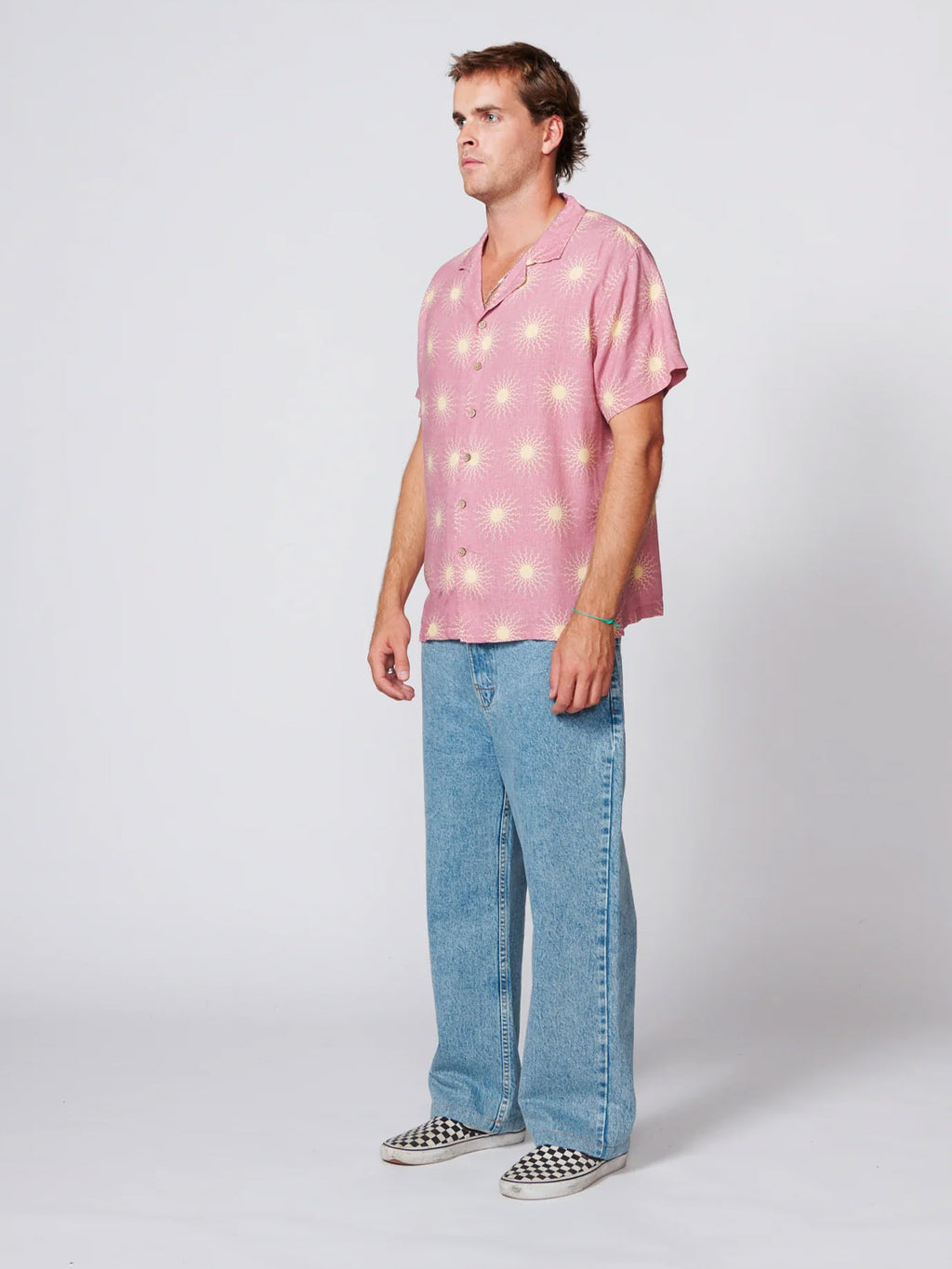 TCSS Sun Salute Resort Shirt - Dusty Rose