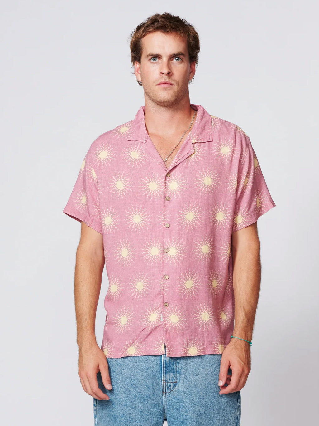 TCSS Sun Salute Resort Shirt - Dusty Rose