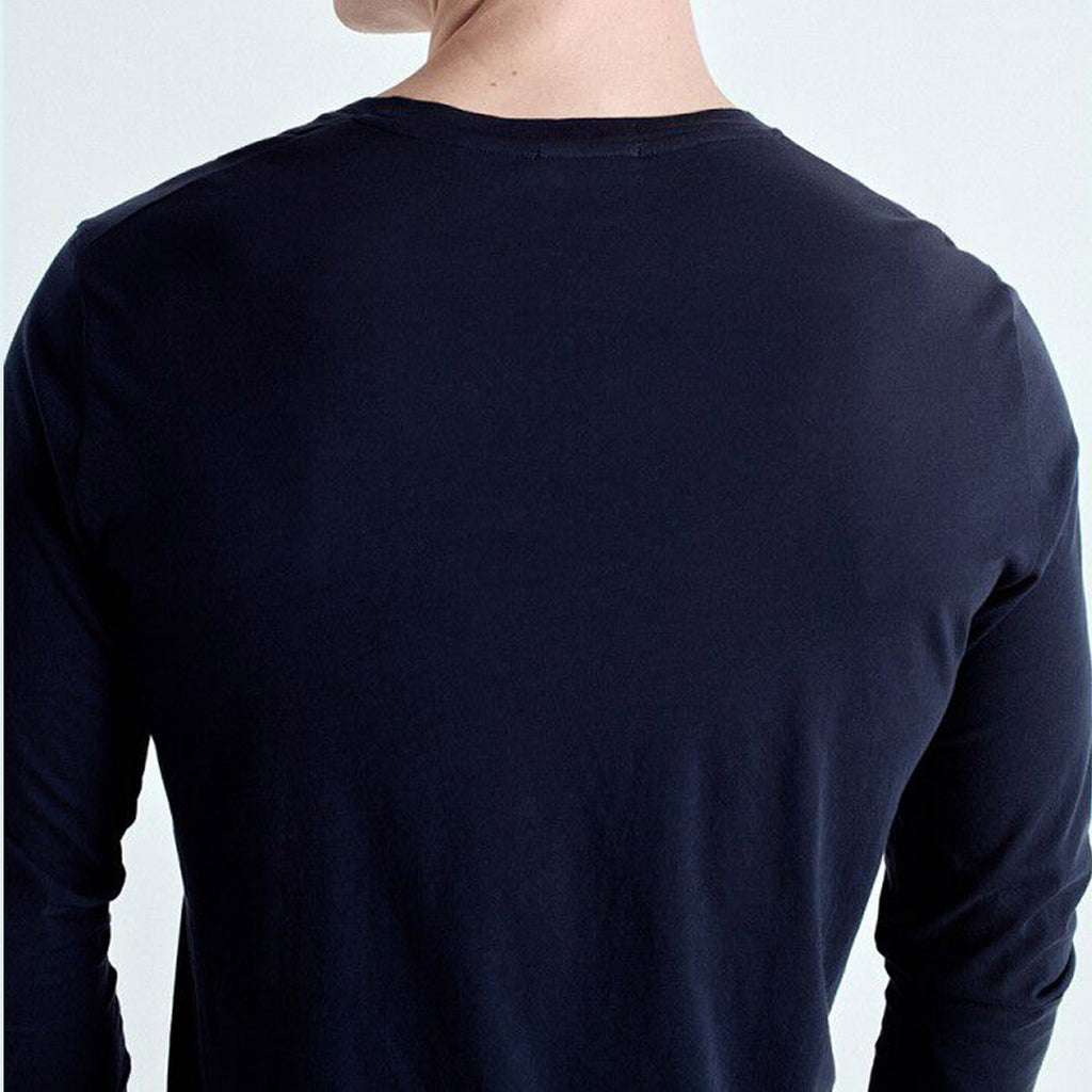 American Vintage Mens Decatur L/S Tee - CAVIAR - Collector Store Sydney