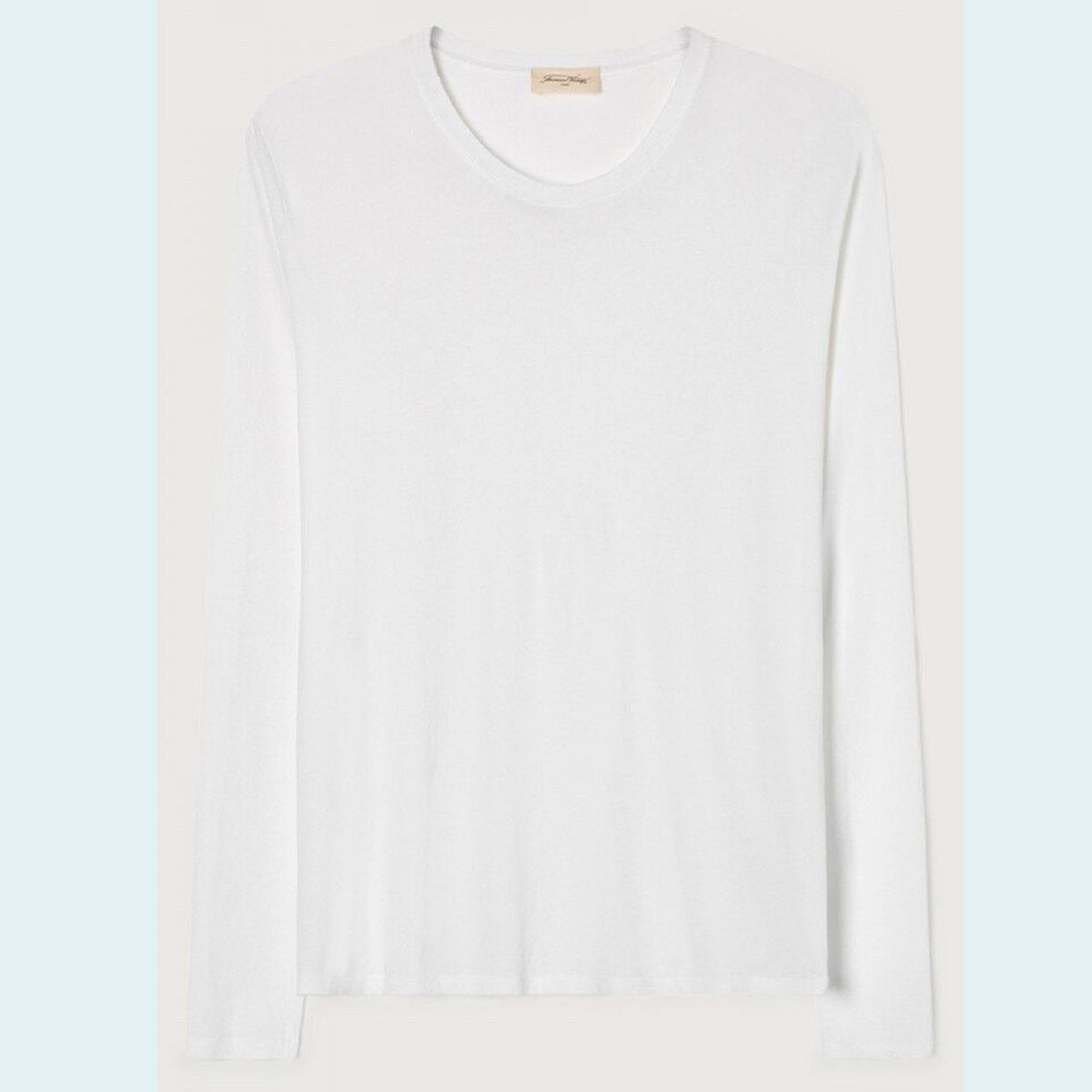 American Vintage Mens Decatur L/S Tee - WHITE - Collector Store Sydney