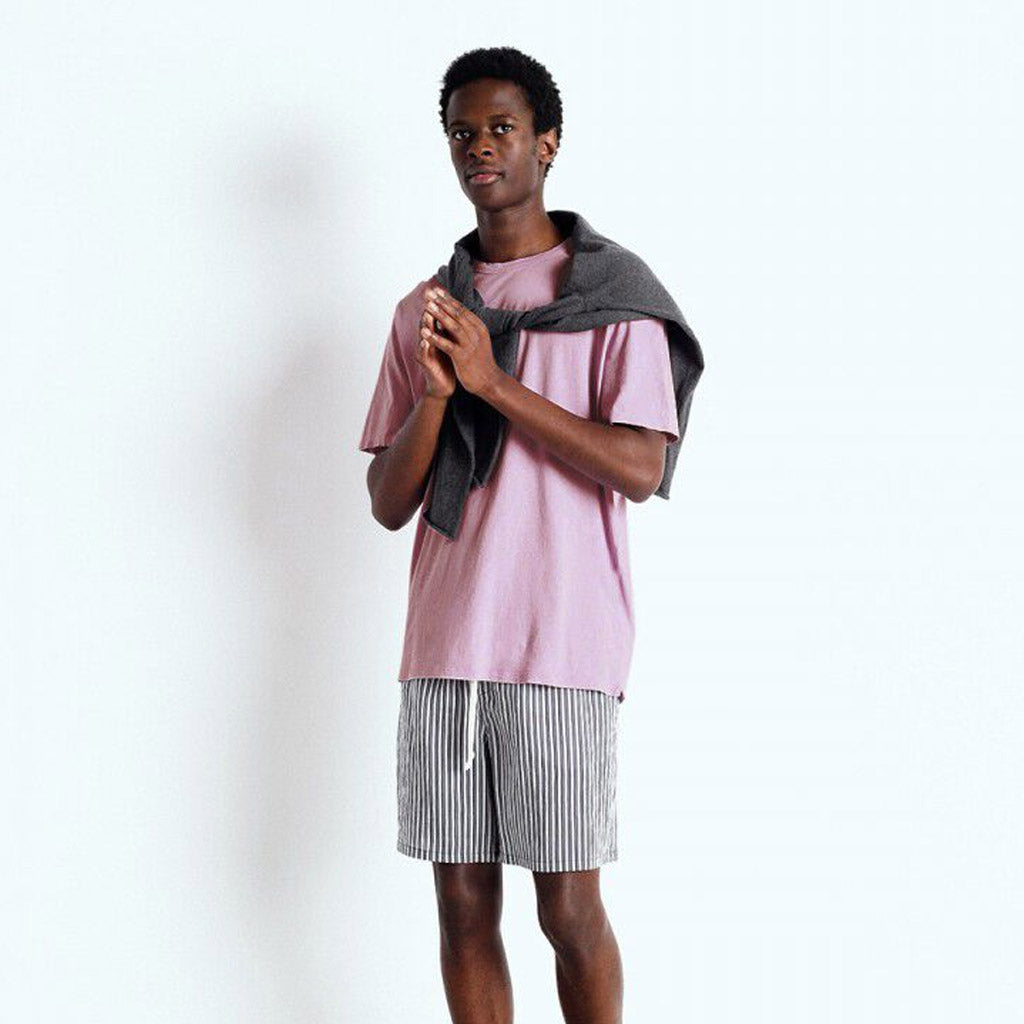 American Vintage Mens Round Neck Tee - Devon -Vintage Marshmellow - Collector Store Sydney