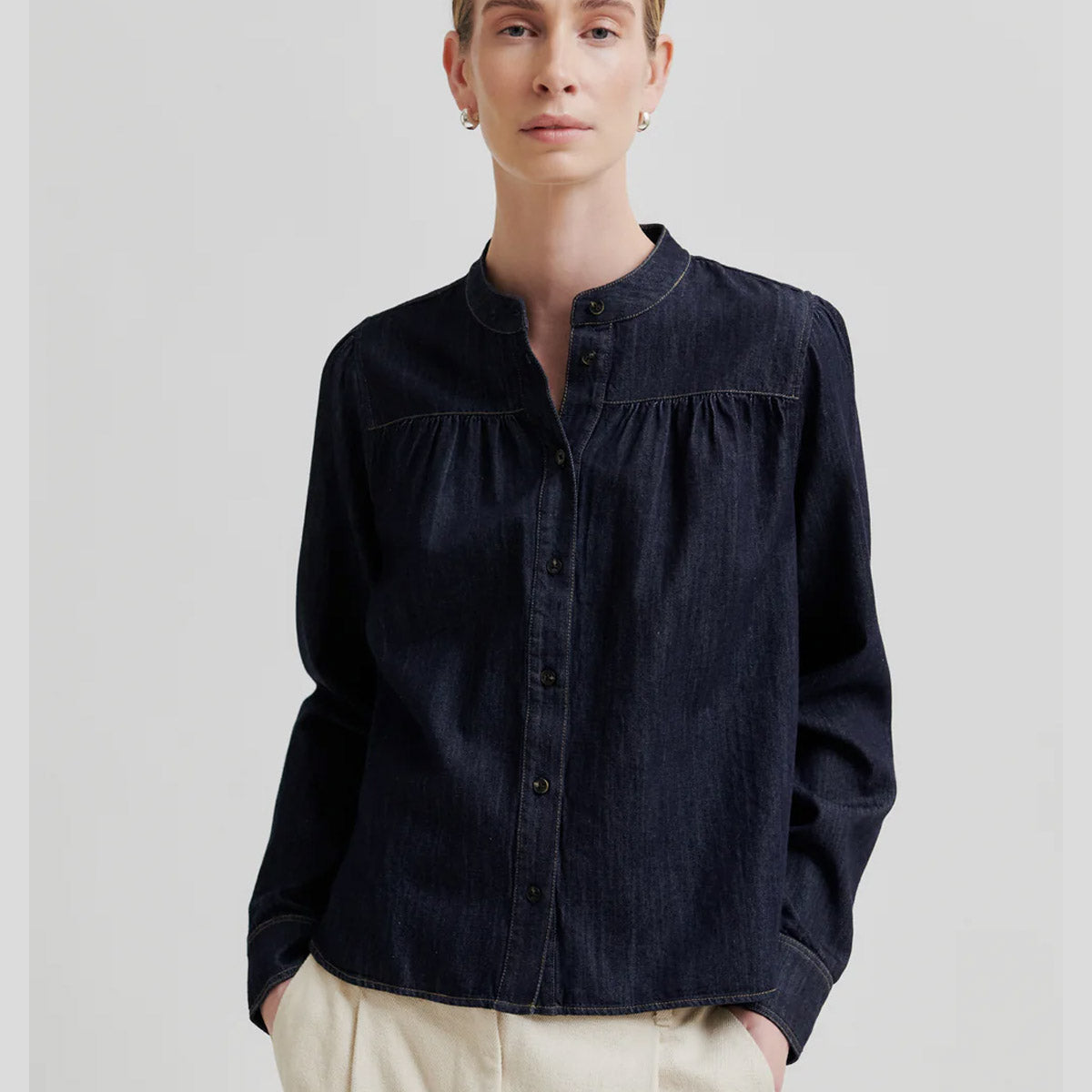 Second Female Dera Denim Shirt - Collector Store Sydney