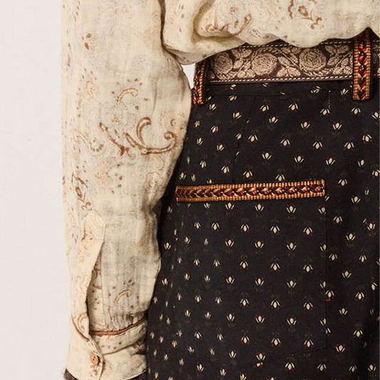 Maison Hotel - Diego Black Coffee Pant