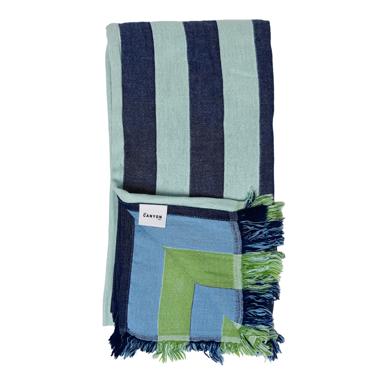 Twin Palms - Sky Marine Beach Towel - Collector Store Sydney