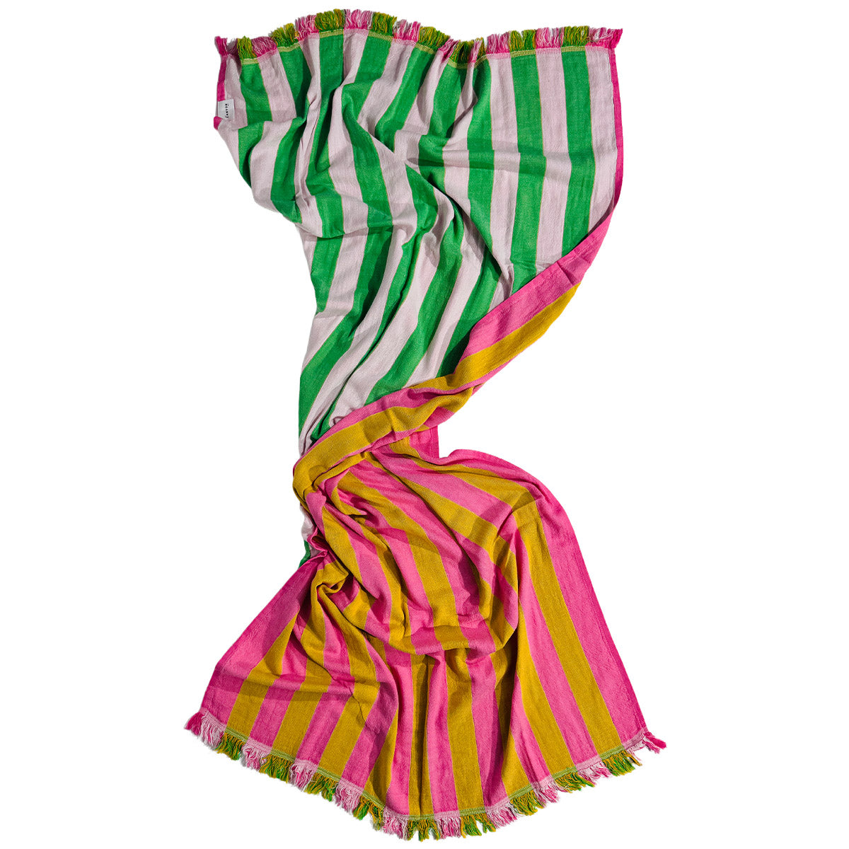 Twin Palms - Saffron Flamingo Beach Towel - Collector Store Sydney