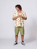 TCSS Palm S/S Shirt - Ecru