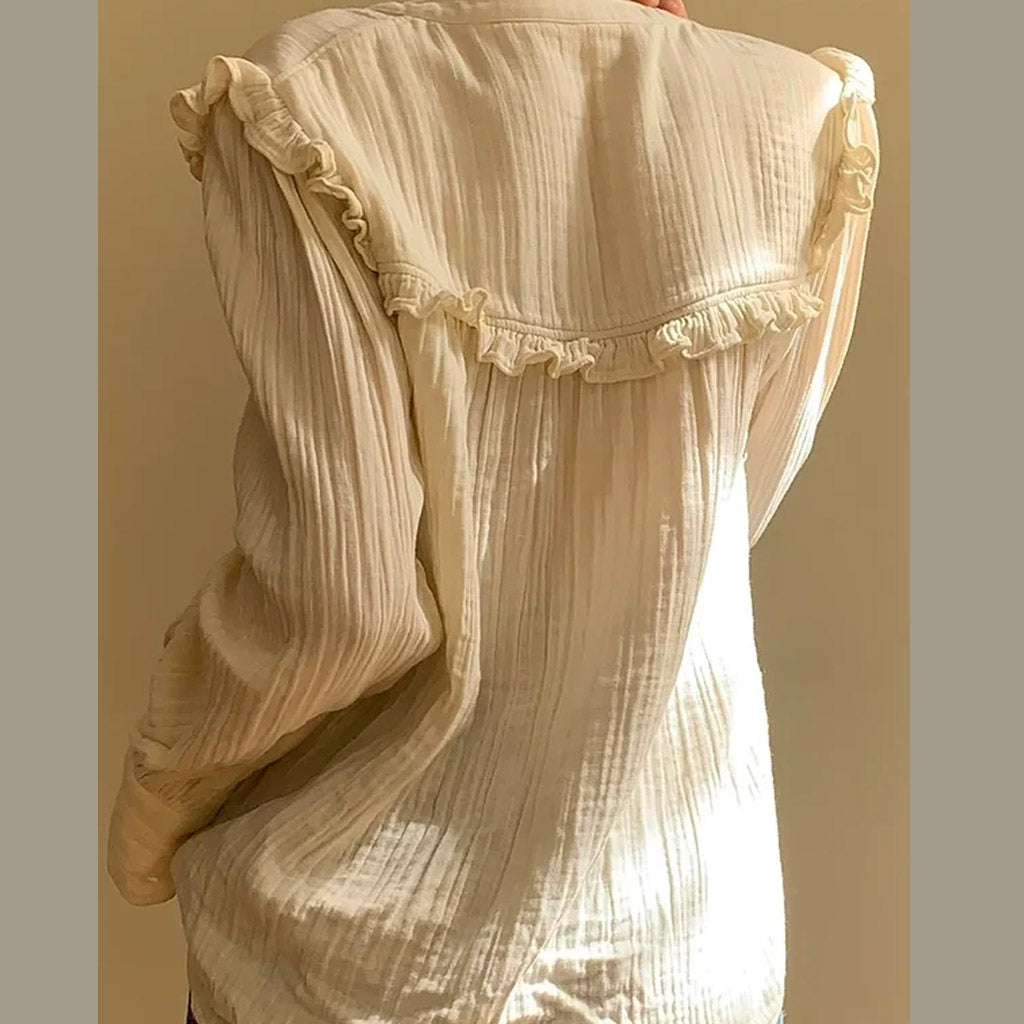 Marie Louise De Monterey - Isabella blouse ECRU