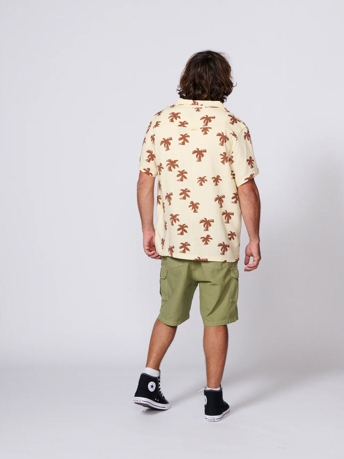 TCSS Palm S/S Shirt - Ecru
