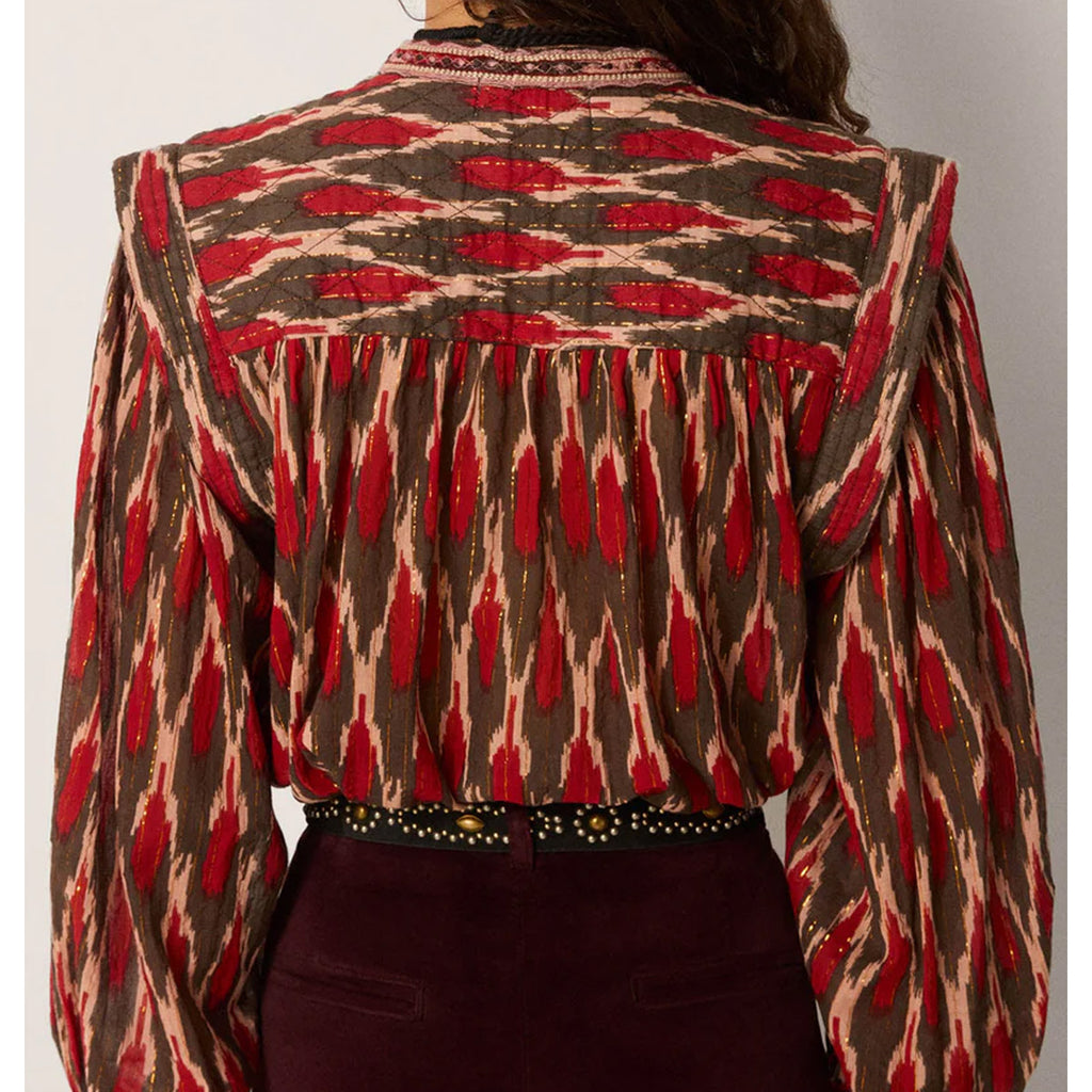 Maison Hotel - Etta Bonfire Volcano Blouse - Collector Store Sydney