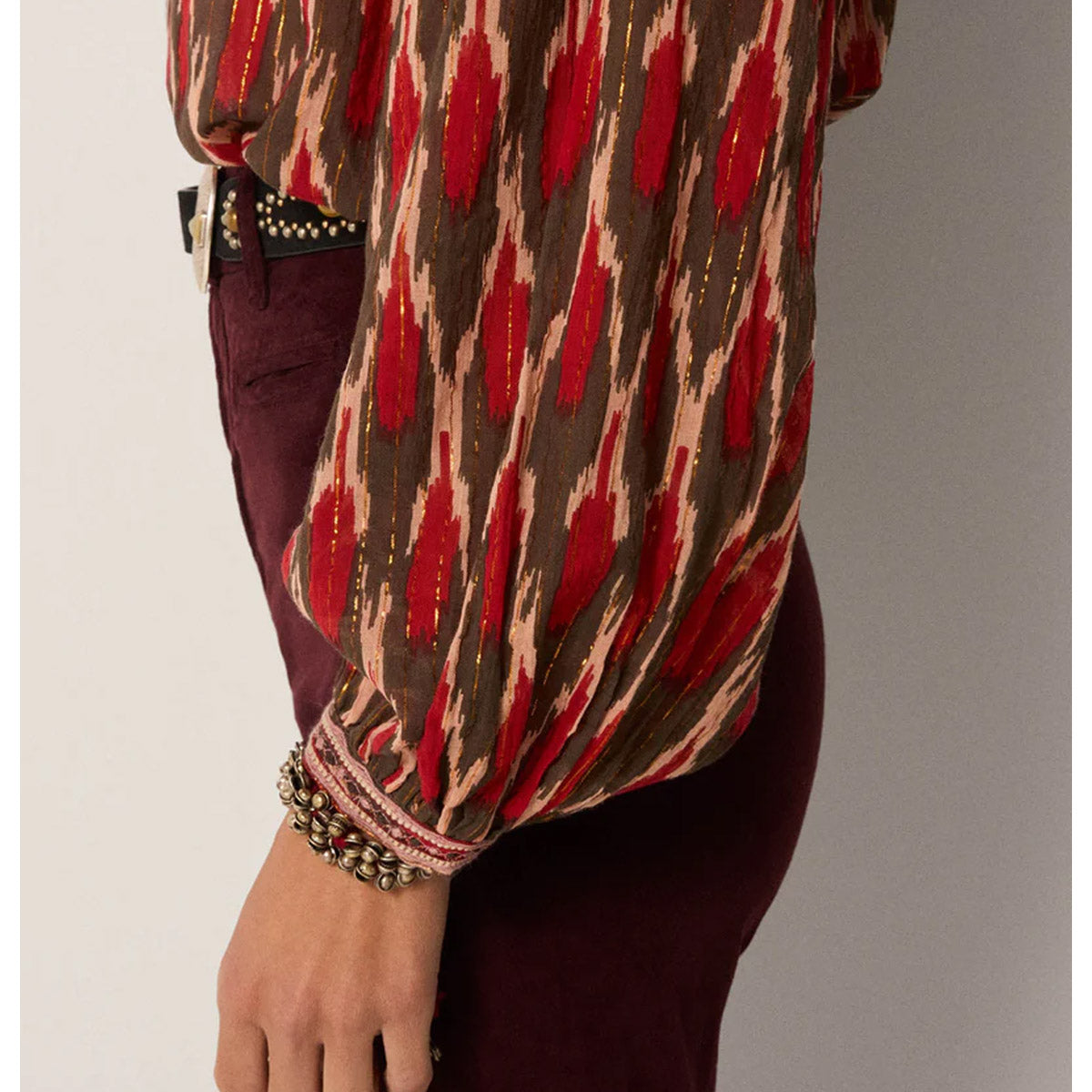 Maison Hotel - Etta Bonfire Volcano Blouse - Collector Store Sydney