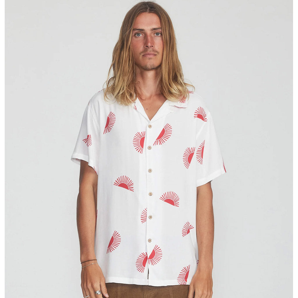 TCSS Rising Sun Shirt - White - Collector Store