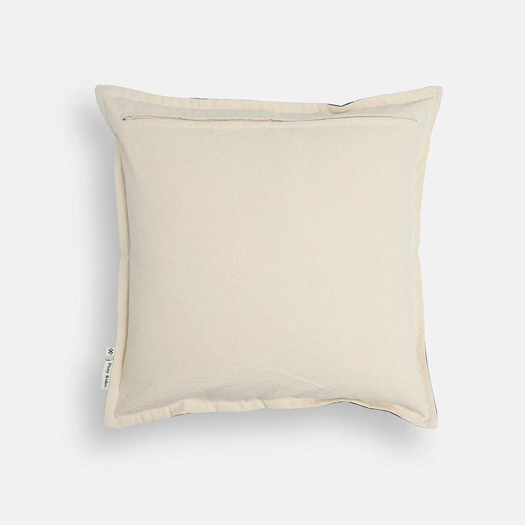Pony Rider | Elements Cushion | Black 55x 55 - Collector Store Sydney