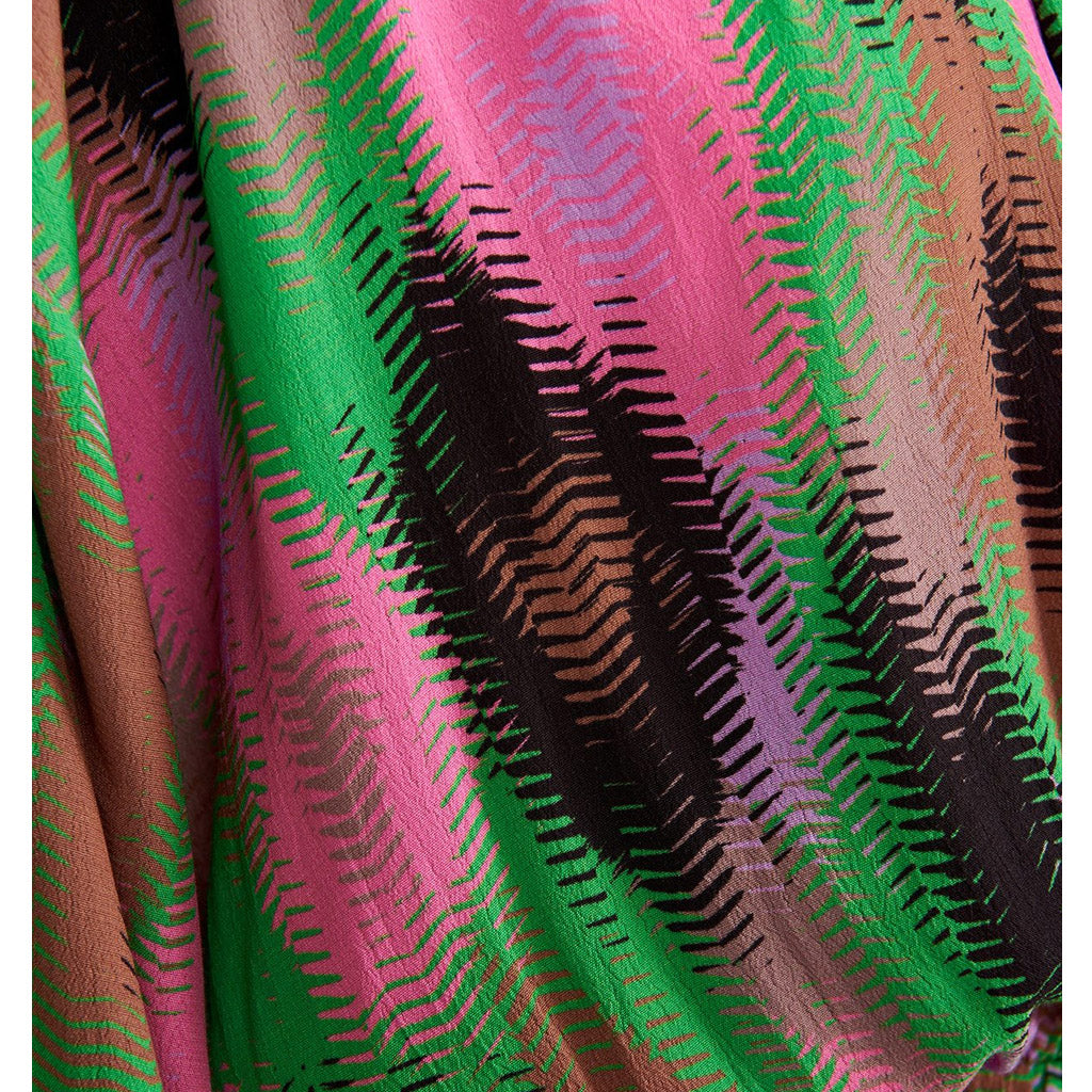 Essentiel Antwerp Elouise Techno Flex Dress - Combo Green - Collector Store